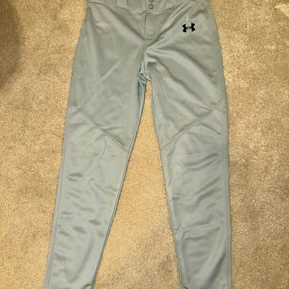 Under Armour Boys Full Length Baseball Pants Size L